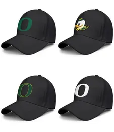 Oregon Ducks Primary Team Logo Men039s Women Justerbar Trucker Hat Summer Sun Cap Football Basketball White Old Print Round LO7584232