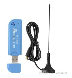 Концентраторы USB 2.0 цифровой DVBT SDR+DAB+FM HDTV ТВ-тюнер приемник Stick RTL2832U+R820T2 T2