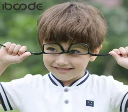 Iboode Optical Kids Glasses Frame Tr90 Silicone Boys Girls مرنة العينين الواقية