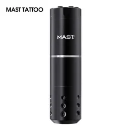 Macchina Mast Tattoo A1 Batteria professionale senza fili Tattoo Hine Pen Alimentazione portatile Coreless Potente motore Display a LED Trucco