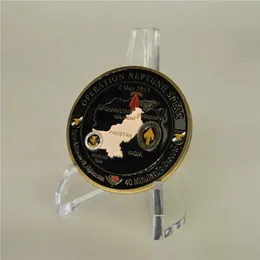 Ремесла Операция КОПЬЕ НЕПТУНА 160-я команда SOAR SEAL Team 6 Военно-морской флот памятная монета-вызов 1 шт./лот