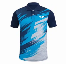 Camisas de tênis de mesa de alta qualidade para mulheres camisetas esportivas camisas de ping pong pano manga curta roupas esportivas masculinas