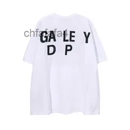 Camiseta Homens Designer Mens Camisas Camiseta Roupas Galleryes Top Depts Mulheres Tee Roupas Crew Neck Manga Curta Algodão Carta Imprimir Moda Verão Hip Hop Str QJDR