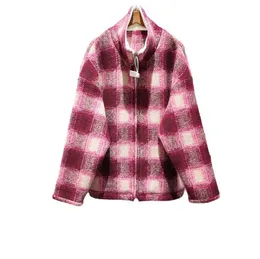 Nuova giacca oversize in misto lana Isabels di alta qualità da donna desinger di lusso sciolto cappotti di lana Marant giacche femminili calde capispalla per ragazze
