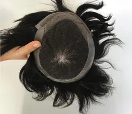 OKT Basis Haar Volle Spitze Frontal Fermeture Extension De Cheveux Gericht Haar System Ersatz Toupet Für Männer2998582