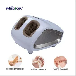 Treatment Electric Antistress Foot Massager Vibrator Machine Infrared Heating Therapy Health Care Device New