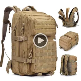 Lawaia 30L eller 50L Militära ryggsäckar 1000D Nylon Vattentät ryggsäck Outdoor Tactical Camping Hunting Bag 240102