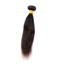 Wefts Virgin Brazilian Human Hair Weave Straight Hair Bundles Wefts 8 ~ 34 인치 비공식 페루 말레이시아 인디언 다이블 헤어 Extensio