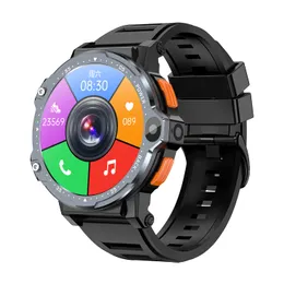 Titta på Camera Q99 4G Net Rotertable Camera 13MP Smart Watch Android 9 1,6 tum Man GPS 64G Outdoor Sports 1030mah WiFi App Sim Video Call 230630