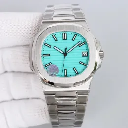 남성 여성 디자이너 손목 시계 고품질 40mm 5711 부티크 스틸 스트랩 디자이너 남자를위한 시계 도매 시계 선물 다이아몬드