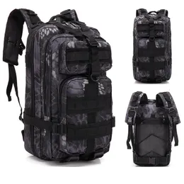 25L Military Tactical Assault Pack Rucksack Armee Molle Wasserdicht Bug Out Bag Kleiner Outdoor Wandern Camping Jagd Rucksack 240102