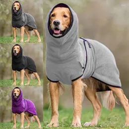 Abbigliamento per cani Est Autunno Grandi vestiti per cani di taglia grande Levriero Golden Retriever Abbigliamento Accogliente pile mascotte Cappotto Giacca Disfraz Perro