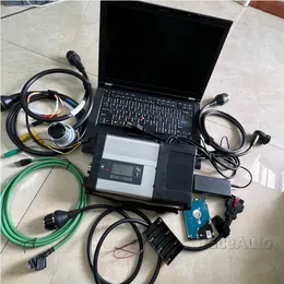 MB Star Tool Diagnostic för Benz SD Connect C5 Super SSD 480 GB Xentry DAS EPC Full Laptop T410 I5 4G Ready to Use