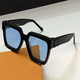 Millionaire 1165 Solglasögon för människans högkvalitativa lyxiga herrdesignglasögon HD -lins UV400 Märke Factory Direct S Eyeglass242d