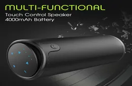 Zealot s8 3d estéreo bluetooth alto-falante coluna subwoofer sem fio portátil controle de toque aux tf cartão reprodução mãos microfone com re6792962