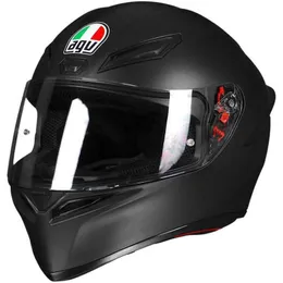 Helmets Moto AGV Projekt motocyklowy Komfort AGV K1 Motorcycle Anti Fog Full Men's and Women's General Racing Helmet Spring Gmbg