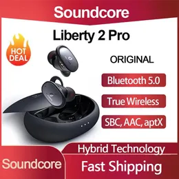 Fones de ouvido originais soundcore liberty 2 pro tws tecnologia híbrida fone bluetooth 5.0 no desempenho do estúdio earid fones sem fio