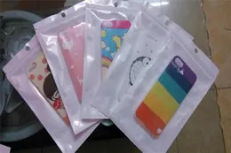 Pacote de saco de varejo com zíper de plástico Universal Caso de telefone celular Cabos Pacotes de fones de ouvido Poly bag6364655