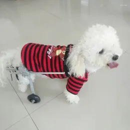 Köpek giyim felçli scooter devre dışı yardımcı yardımcı arka bacak egzersiz arabası rehabilitasyonu tekerlekli sandalye