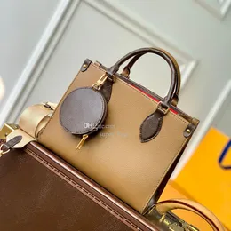 Tote Tasarımcı Çanta Deri Deri Çanta 25 cm Kutu Lüks YL207 Narin Knockoff Crossbody Orijinal 10a Kompozit TPXSX