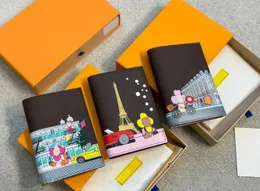 Posiadacze 10A Passport Holder torebki Świąteczne Vivienne Travel Holidays Designer Women torebki sprzęgła Karta kredytowa Holders Limited SPRZEDAŻ