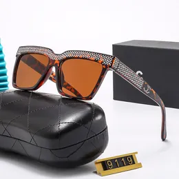 Gafas de sol Gafas de sol de diseñador Gafas de sol de marca de lujo de alta calidad para mujer con letras UV400, diseño de viaje, gafas de sol de moda, caja de regalo 6 colores muy bonitos