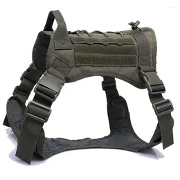 Jagdjacken Hochwertige 1000D Nylon Langlebige taktische Diensthundeweste Molle Trainingskampfkleidung