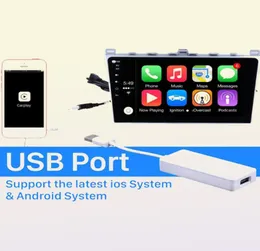 자동차를 플러그 앤 플레이 자동차 터치 스크린 라디오 지원을위한 Apple Carplay Auto USB Dongle iPhone Siri Microphone 음성 제어 9351322