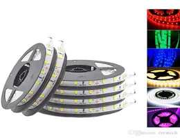 Hög ljusstyrka LED -remsor SMD 5050 2835 5630 DC12V Flexibla LED -stripljus Vattentät 60Ledmeter 300LED 5METERROLL IP65 Strip2849468