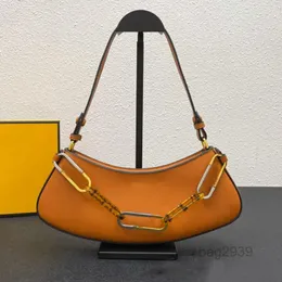 Sacos de noite lua meia axilar saco de embreagem o'lock swing bolsas bolsa couro genuíno dupla alça zíper fechamento moda letetr