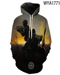 Men039s Bluzy 2022 Cool CS Go 3d Printed Blushirts Counter Strike Global ofensywne mężczyźni Kobiety Dzieci Bluza Hoodie Streetwear Top9888624