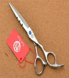 501 55 Inch Silvery Hairdressing Scissors JP 440C 62HRC Home Salon Cutting Scissors Thinning Shears Hair Scissors5020621