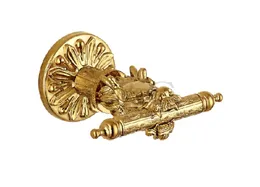 Hooks Dragon Bathroom Double Robe Hooks Noble And Elegant Solid Brass Gold Plating 2305