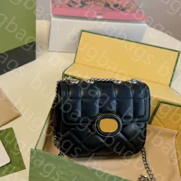 lüks yeni basit moda elmas desen şekli mini siyah yatay omuz çantası klasik yumuşak deri düğme kayışı cüzdanlar crossbody tasarımcı çanta kadın çanta