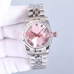 SW High Quality Couple Watch 31 28mm Ladies Watch Automatic 41 36mm Men's Watch 904L Stainless Steel Strap Diamond Sapphire M244J