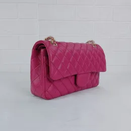 5a Klasik Dikdörtgen Flep Lambskin Kapitone Torbalar Altın/Gümüş Metal Donanım Matelasse Zincir Crossbody Omuz Çantası Çoklu Pochette Sacoche Çanta