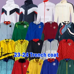 23 24 River Plate Sao Paulo Kapuzenjacke 2023 2024 Dortmunds Flamengo PSGES BAYERN Colo Colo Reversibler Trenchcoat Cruzeiro München Fluminense Palmeiras Fußballoberteil