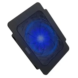 Coolings Freeshipping USB Super Ultra Fino Ventilador Laptop Cooling Pad Notebook Radiador Preto