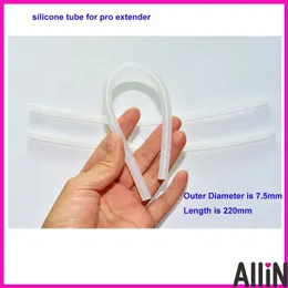 Items extender strap loop tube silicone soft accessory for 22*7.5mm