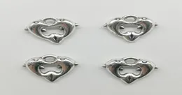 200 Stück süße Doppeldelfine Antiksilber Charms Anhänger Schmuck DIY Halskette Armband Ohrringe Zubehör 1112 mm Anpassen7019803