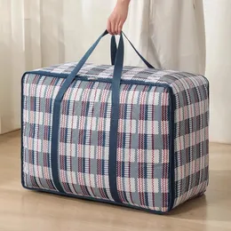 Organizzatore di deposito bagagli Organizzazione di abbigliamento Trapunta Borsa pieghevole Copripiumino Organizzatori per guardaroba Viaggio domestico 240102