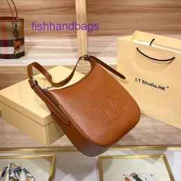 Top original Celins's tote bags wholesale leather underarm bag for womens 2024 new autumn and winter high capacit With Real Logo