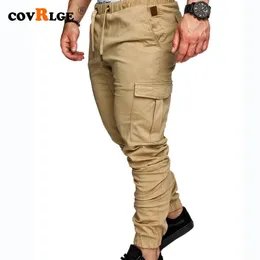 Pantaloni Covrlge 2019 Primavera Nuovi Uomini di Colore Solido Casual Tether Pantaloni Sportivi Elastici Moda GiovanilePantaloni MKX040