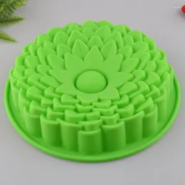 Pişirme Kalıpları 3D Kek Küfü Silikon Diy Çiçek şekli DOĞRU RENK TANIM SOAP MUFFIN Cupcake Tatlı