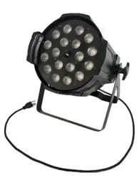 Lekkie 4 sztuki LED Par Stage Light 18pcs x 18W LED Par Zoom Par LED RGBWA UV Zoom