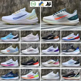 Design Zoomx Vapourfly Streakfly Running Shoes Mens Womens Knit Zoom 38 Sneakers Crimson Violet All Black Full White Blue Yellow Fly Cut Trainers