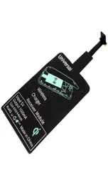 Qi sem fio usb carregador receptor almofadas 1000ma entrada para tipo c smartphones android telefones celulares módulo de carregamento móvel alta qualidade8207558