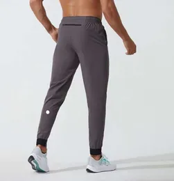 Lulu Männer Hosen Yoga Outfit LongJogger Sport Schnell Trocknend Kordelzug Gym Taschen Jogginghose Hosen Herren Casual Elastische Taille fitness Mann 965