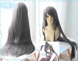 Caps 59 "Womrascal drömmer inte om Bunny Girl Senpai Sakurajima Mai Cosplay Hair Wig