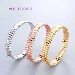 Designer Jewelry Car tires's Classic Bangles Bracelets For Women and Men New Double Row Diamond Ins Style Womens Bracelet Ring Smooth Set Live With Original Box